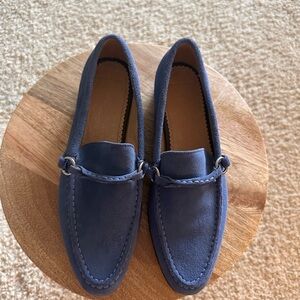 Lands' End Blue Suede Shoes